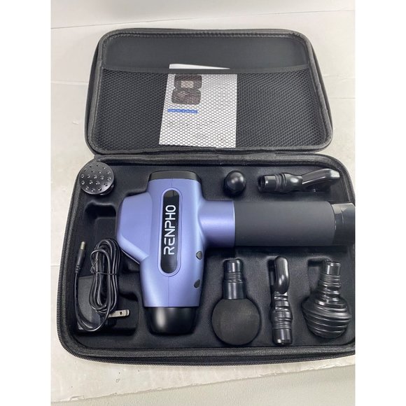 RENPHO C3 Professional Muscle Massage Gun Deep Tissue for Athletes, Percussion M - Picture 2 of 3